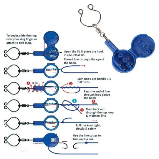 Fishing Quick Knot Tying Tool