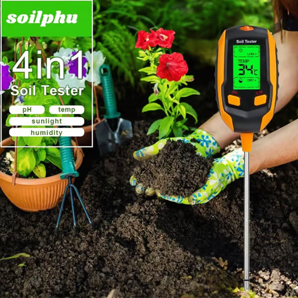 🔥Hot Sale 49% OFF🌱4-in-1 Soil Moisture Meter Digital