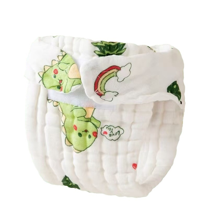 Baby Reusable Diapers - Waterproof & Leakproof Diapers for 0-2 year old Babies - (Size is Adjustable)
